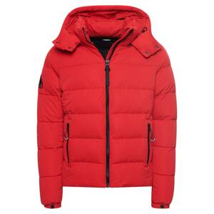 Superdry Zimná bunda  svetločervená