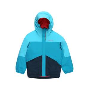 VAUDE Outdoorová bunda 'Escape'  vodová / modrozelená / svetločervená / námornícka modrá