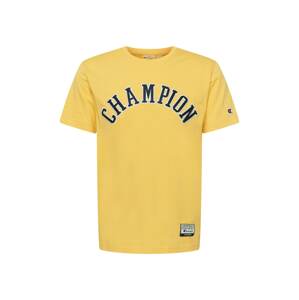 Champion Authentic Athletic Apparel Tričko  žltá / biela / námornícka modrá