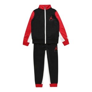 Jordan Joggingová súprava  čierna / biela / červená