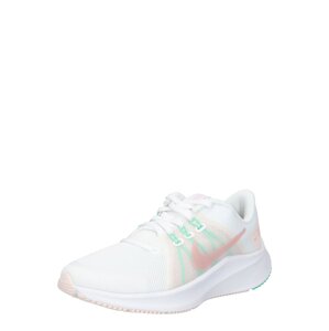 NIKE Športová obuv 'Quest 4'  biela / ružová / pastelovo zelená