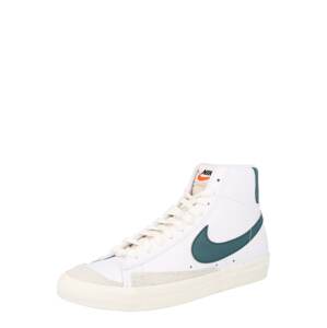 Nike Sportswear Členkové tenisky 'Blazer 77'  biela / petrolejová / svetlobéžová