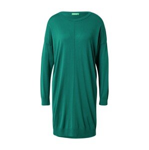 UNITED COLORS OF BENETTON Pletené šaty  trávovo zelená