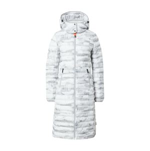 ICEPEAK Outdoorový kabát 'BANDIS'  sivá / biela