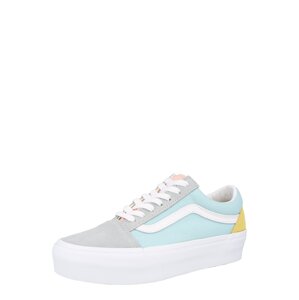 VANS Sneaker 'Old Skool'  svetlomodrá / biela / sivá / žltá / púdrová