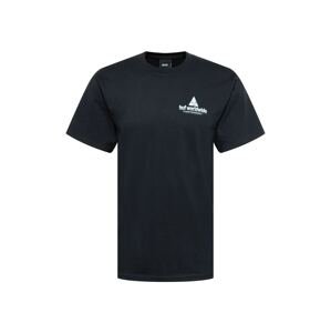 HUF T- Shirt  čierna / biela / azúrová