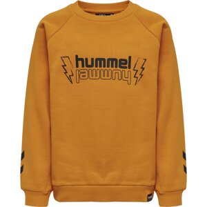Hummel Mikina 'Flame'  oranžová / čierna