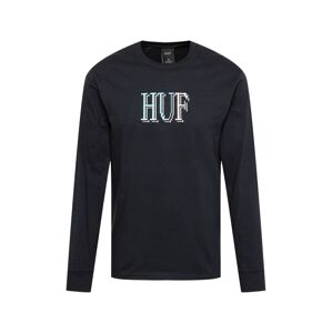 HUF Tričko '8-BIT'  čierna / svetlomodrá / svetloružová