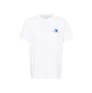 Libertine-Libertine T-Shirt 'Beat Coffee'  biela / modrá