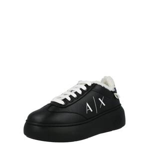 ARMANI EXCHANGE Sneaker  čierna / biela