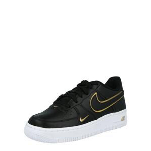 Nike Sportswear Tenisky  čierna / zlatá