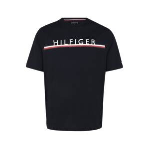 Tommy Hilfiger Big & Tall Tričko  tmavomodrá / biela / červená / námornícka modrá