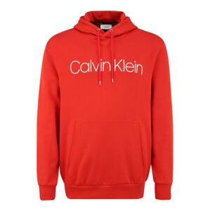 Calvin Klein Big & Tall Mikina  červená / biela