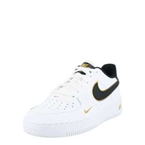 Nike Sportswear Tenisky  biela / čierna / zlatá