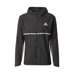 ADIDAS PERFORMANCE Športová bunda  čierna / svetlofialová / biela / svetloružová / svetložltá