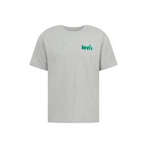 LEVI'S Tričko  sivá / zelená