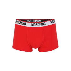 Moschino Underwear Boxerky  červená / biela / čierna