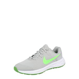 Nike Sportswear Tenisky 'Revolution 6'  sivá / neónovo zelená