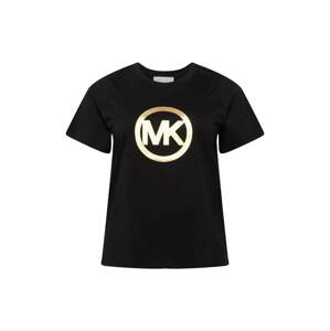 Michael Kors Plus Tričko  čierna / zlatá