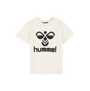 Hummel Funkčné tričko 'Tres'  čierna / biela