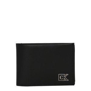 Calvin Klein Jeans Peňaženka 'PLAQUE'  čierna
