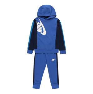 Nike Sportswear Joggingová súprava  modrá / tmavomodrá / biela