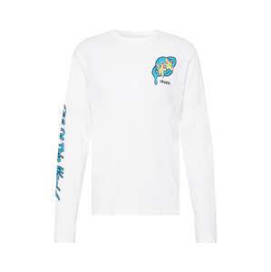 AllSaints Tričko 'High Five'  svetlomodrá / svetložltá / biela