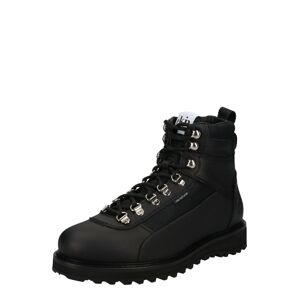 EKN Footwear Šnurovacie čižmy  čierna