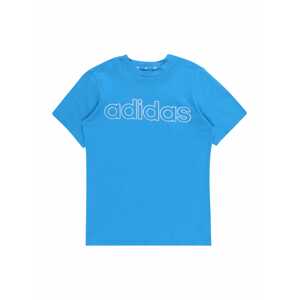 ADIDAS PERFORMANCE Funkčné tričko  biela / modrozelená