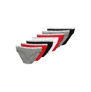 Tommy Hilfiger Underwear Nohavičky  sivá melírovaná / červená / čierna / biela