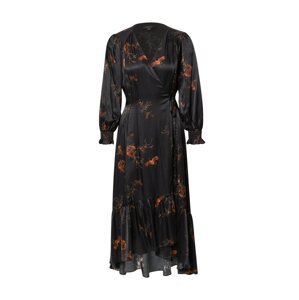 AllSaints Šaty 'Adelaide Aurora'  čierna / zmiešané farby