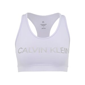 Calvin Klein Performance Športová podprsenka  pastelovo fialová / striebornosivá