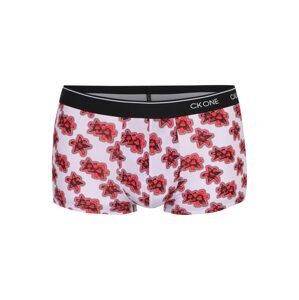 Calvin Klein Underwear Boxerky  pastelovo fialová / červená / čierna