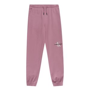 Calvin Klein Jeans Nohavice  rosé / strieborná / čierna