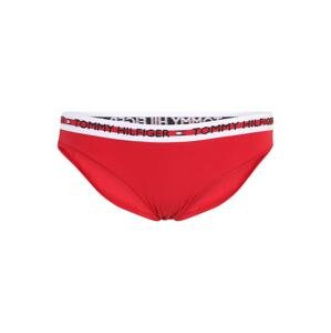Tommy Hilfiger Underwear Plus Nohavičky  červená / biela / čierna