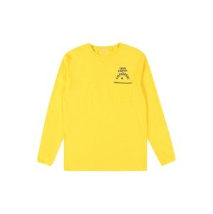 OVS Shirt  žltá / námornícka modrá
