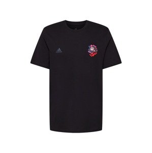 ADIDAS PERFORMANCE Funkčné tričko  čierna / modrosivá / červená