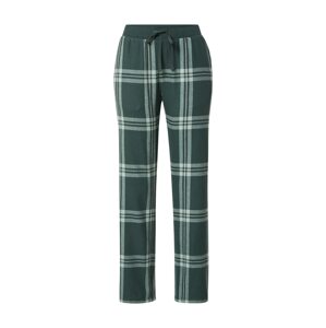Esprit Bodywear Pyžamové nohavice  tmavozelená / pastelovo zelená