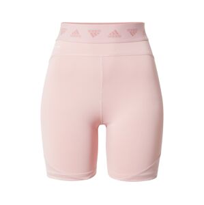 ADIDAS PERFORMANCE Športové nohavice  pastelovo ružová / biela