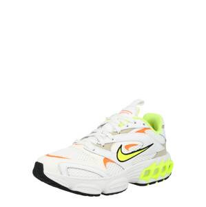 Nike Sportswear Nízke tenisky 'Zoom Air Fire'  biela / neónovo žltá / oranžová / žltá