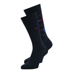 Tommy Hilfiger Underwear Ponožky  námornícka modrá / červená / tmavomodrá