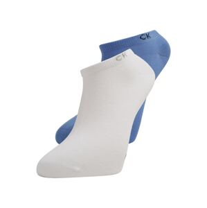 Calvin Klein Underwear Ponožky  modrá / biela