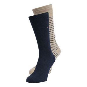 Tommy Hilfiger Underwear Ponožky  béžová / námornícka modrá