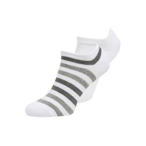 Tommy Hilfiger Underwear Ponožky  sivá / tmavosivá / biela