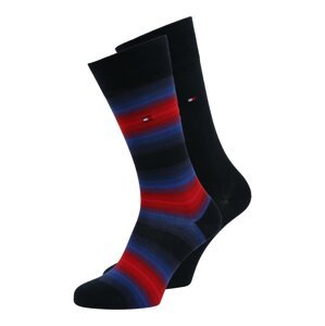 Tommy Hilfiger Underwear Ponožky  námornícka modrá / svetlomodrá / červená