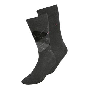 Tommy Hilfiger Underwear Ponožky  antracitová / sivá / biela / čierna / červená