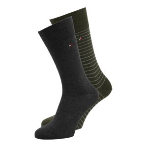 Tommy Hilfiger Underwear Pančucháče & ponožky  olivová / antracitová / biela