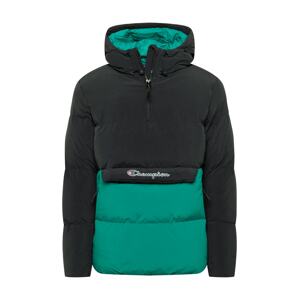 Champion Authentic Athletic Apparel Zimná bunda  čierna / zelená