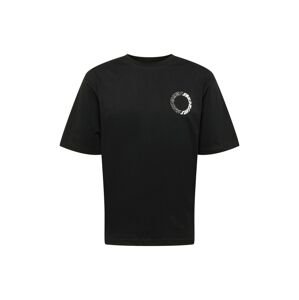 Santa Cruz Shirt 'Ying Yang'  čierna / biela / svetloružová / svetlomodrá