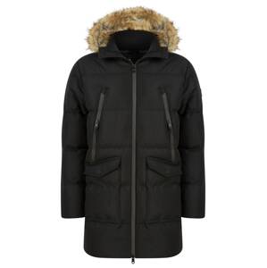Threadbare Zimná bunda 'Renfield'  béžová melírovaná / čierna